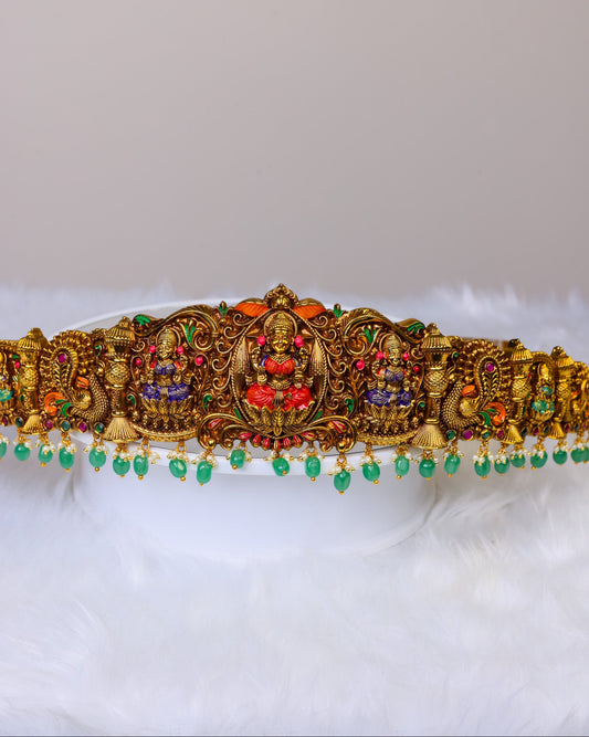 Sri Lakshmi Vaibhavam Vaddanam - (Premium Masterpiece Edition) – By Suwarnikaa Jewels