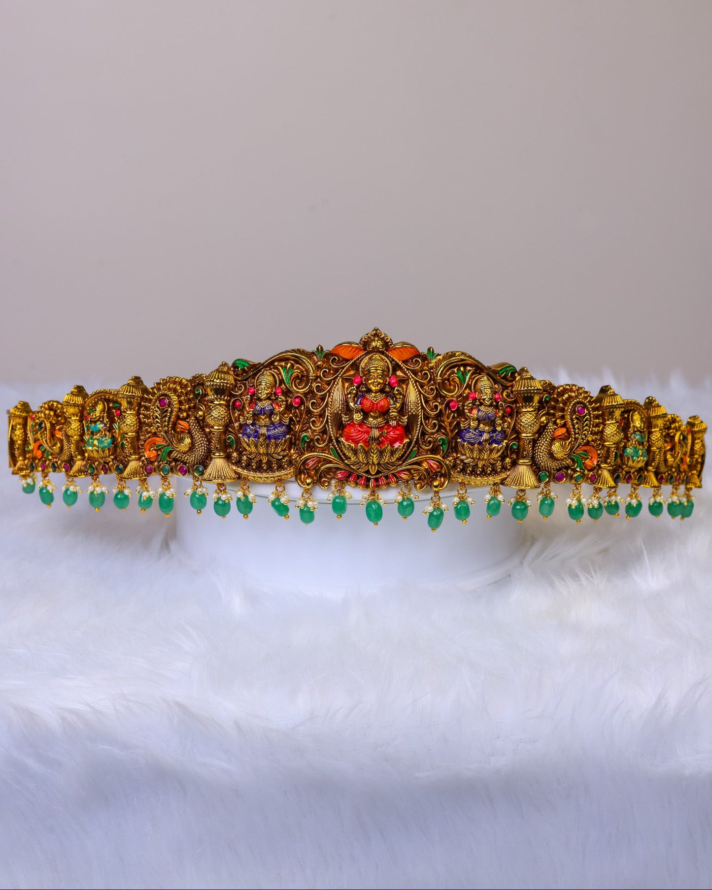 Sri Lakshmi Vaibhavam Vaddanam - (Premium Masterpiece Edition) – By Suwarnikaa Jewels