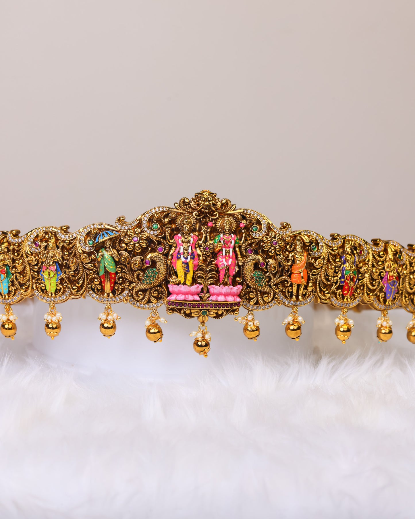 Vaikuntha Vaibhava Dashavatara Vaddanam - (Premium Masterpiece Edition) – By Suwarnikaa Jewels
