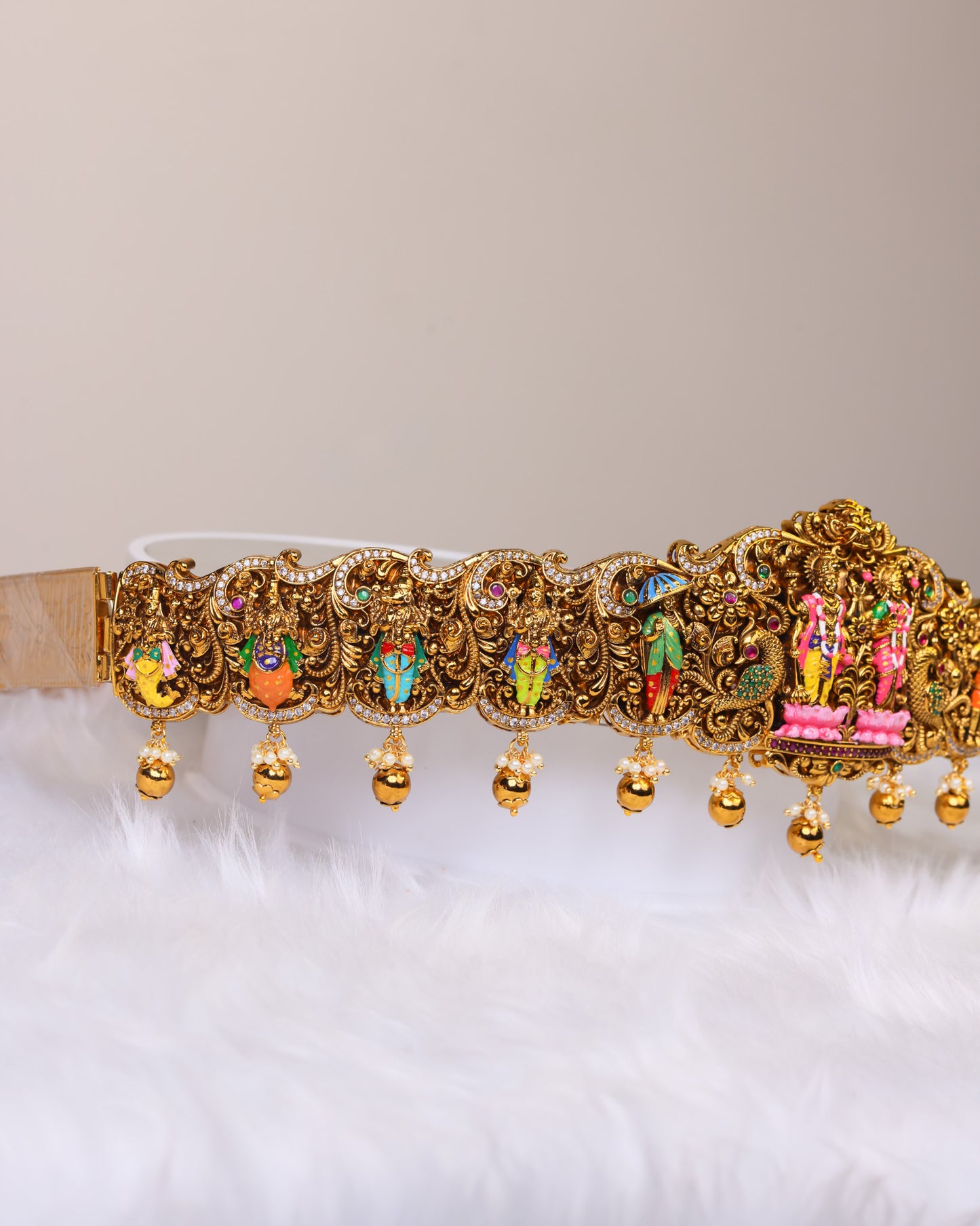 Vaikuntha Vaibhava Dashavatara Vaddanam - (Premium Masterpiece Edition) – By Suwarnikaa Jewels