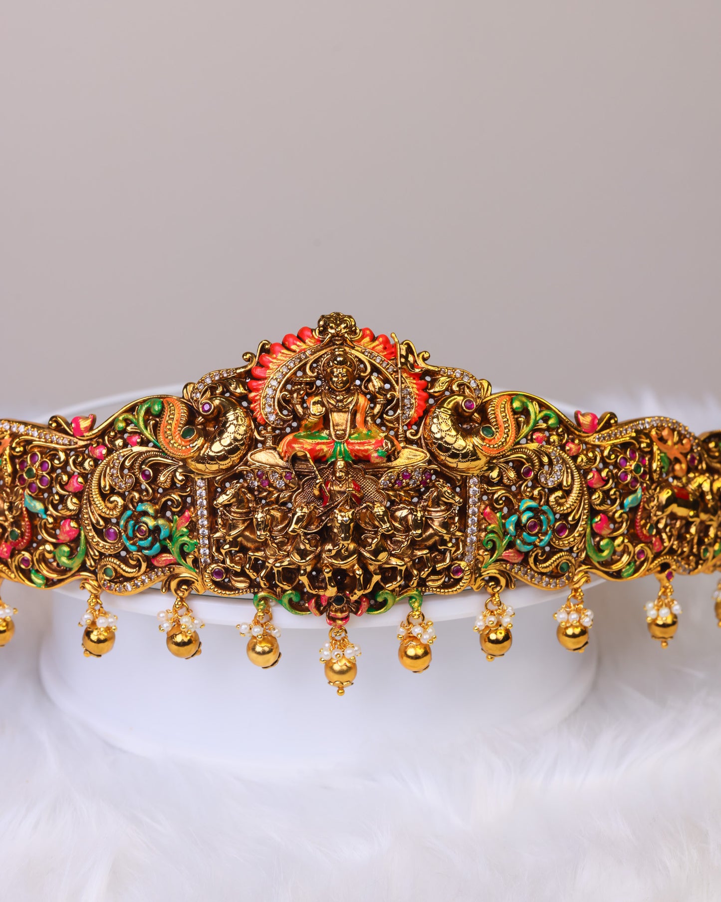 Aditya Vaibhava Surya Vaddanam- (Premium Masterpiece Edition) – By Suwarnikaa Jewels