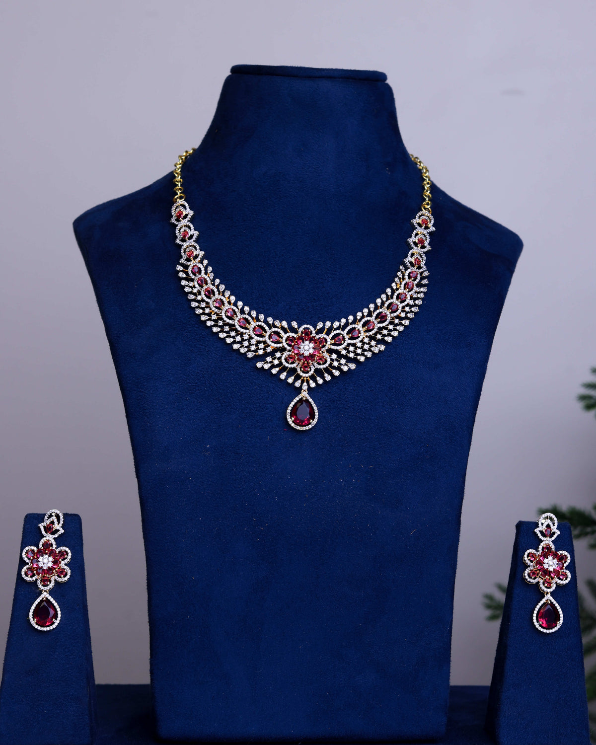 Ruby Glamora luxe by suwarnikaa jewels