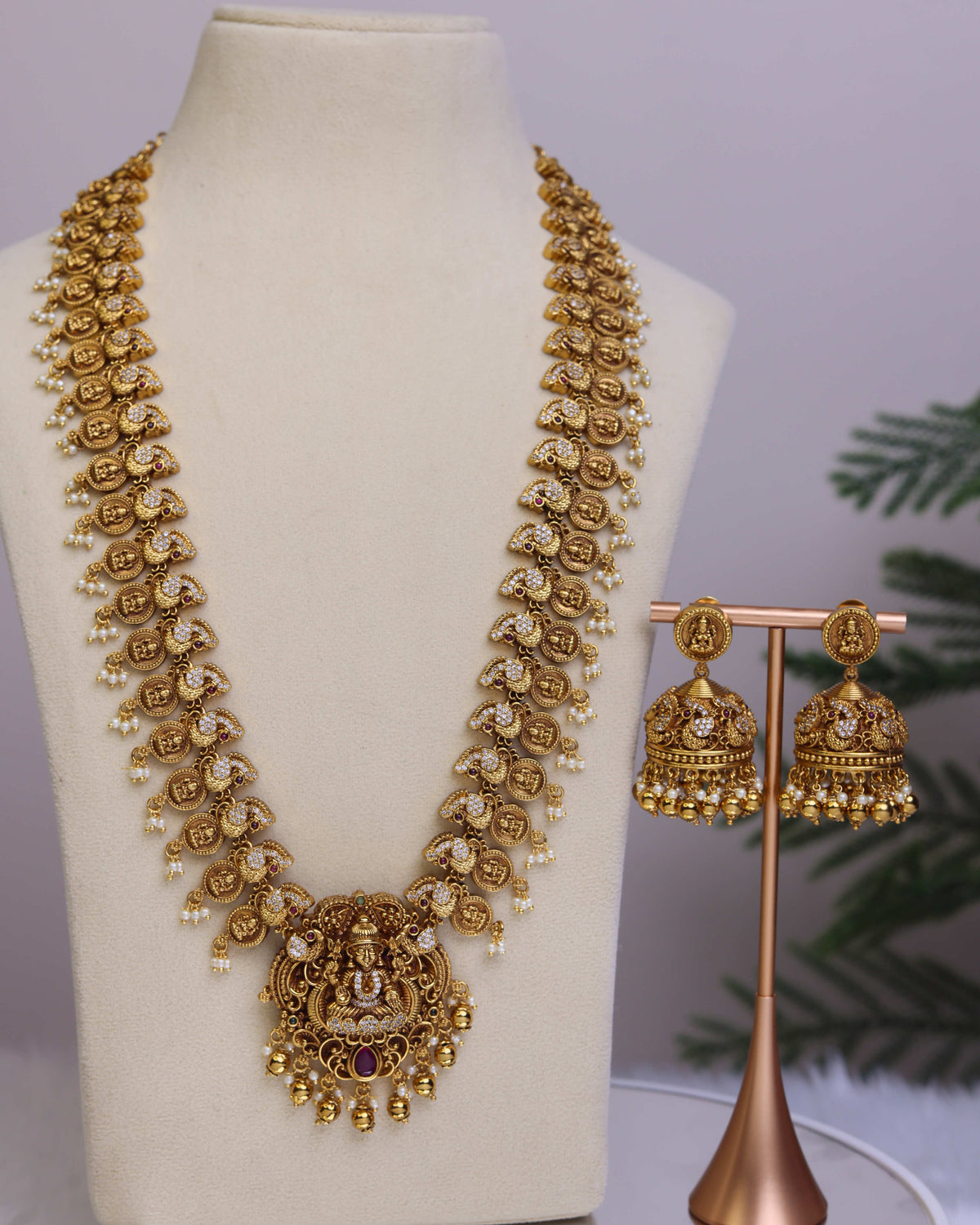 Swarna Lakshmi Ratna HaramSet– By Suwarnikaa Jewels