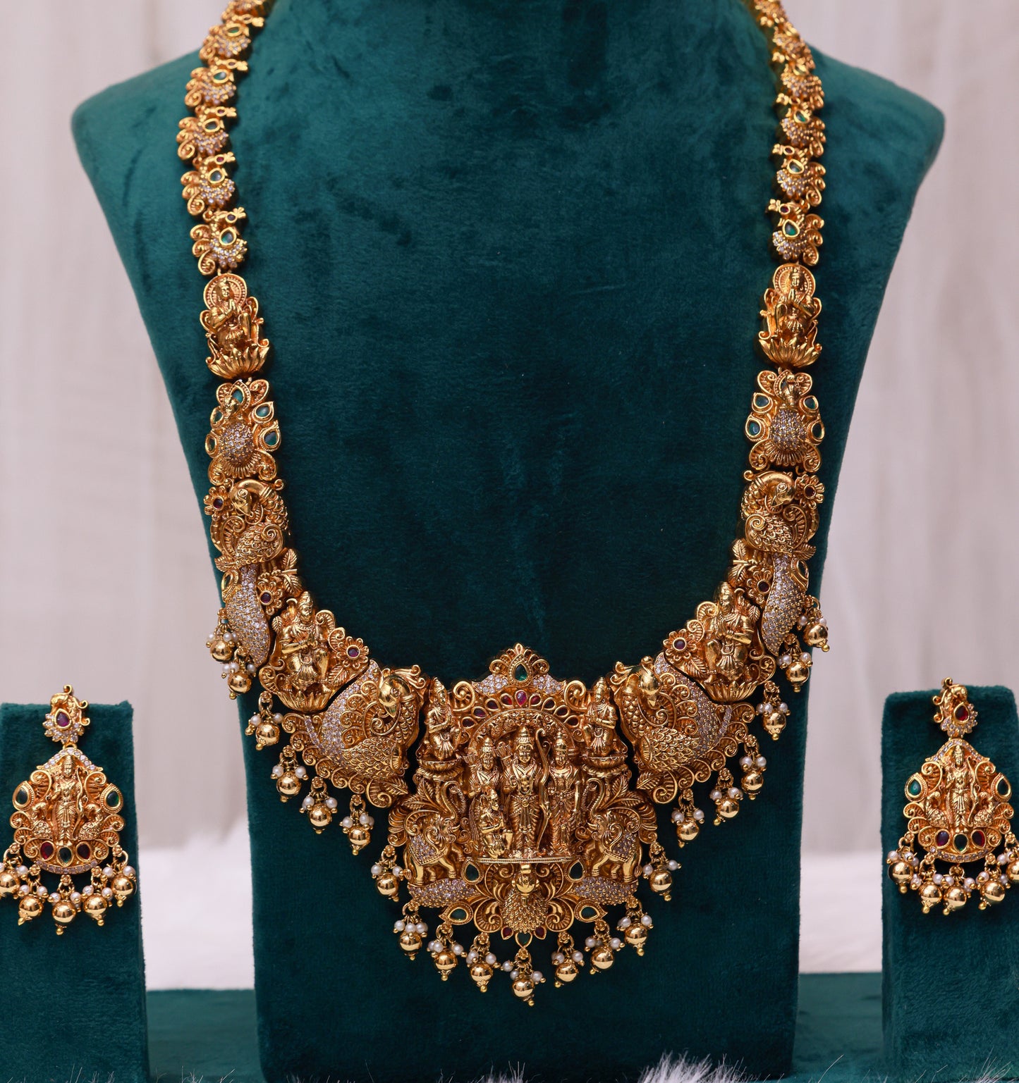 Seetha Rama Shubha Vaibhavam Set – Premium South Indian Temple Bridal Combo By Suwarnikaa Jewels
