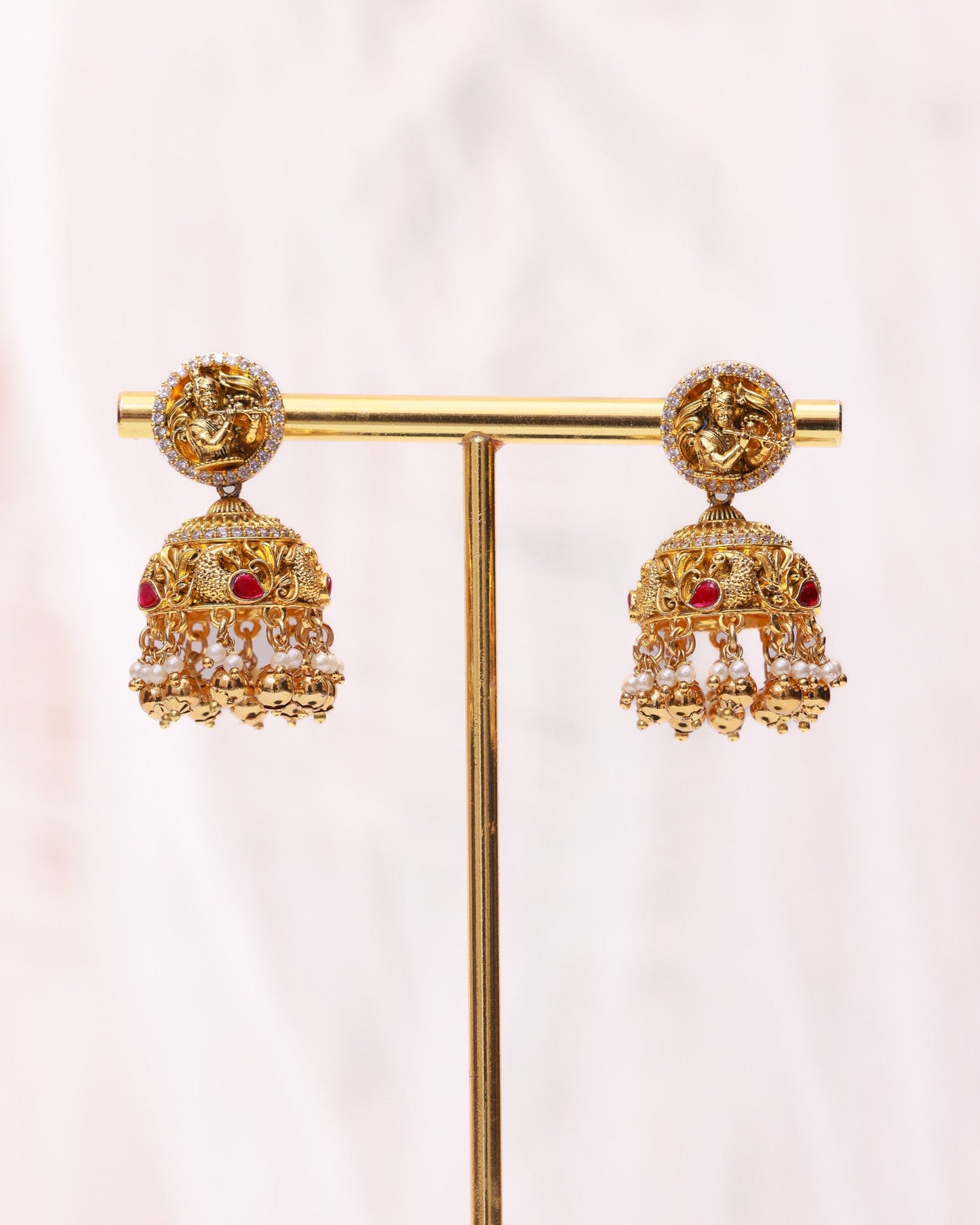 Rama Krishna Mahotsava Bridal Combo – Premium South Indian Temple Jewellery Set By Suwarnikaa Jewels