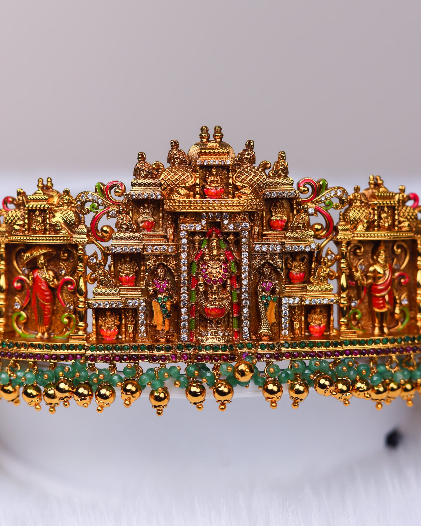 Tirumala Gopura Srinivasa Mahavaibhava Vaddanam- (Premium Masterpiece Edition) – By Suwarnikaa Jewels (Copy)