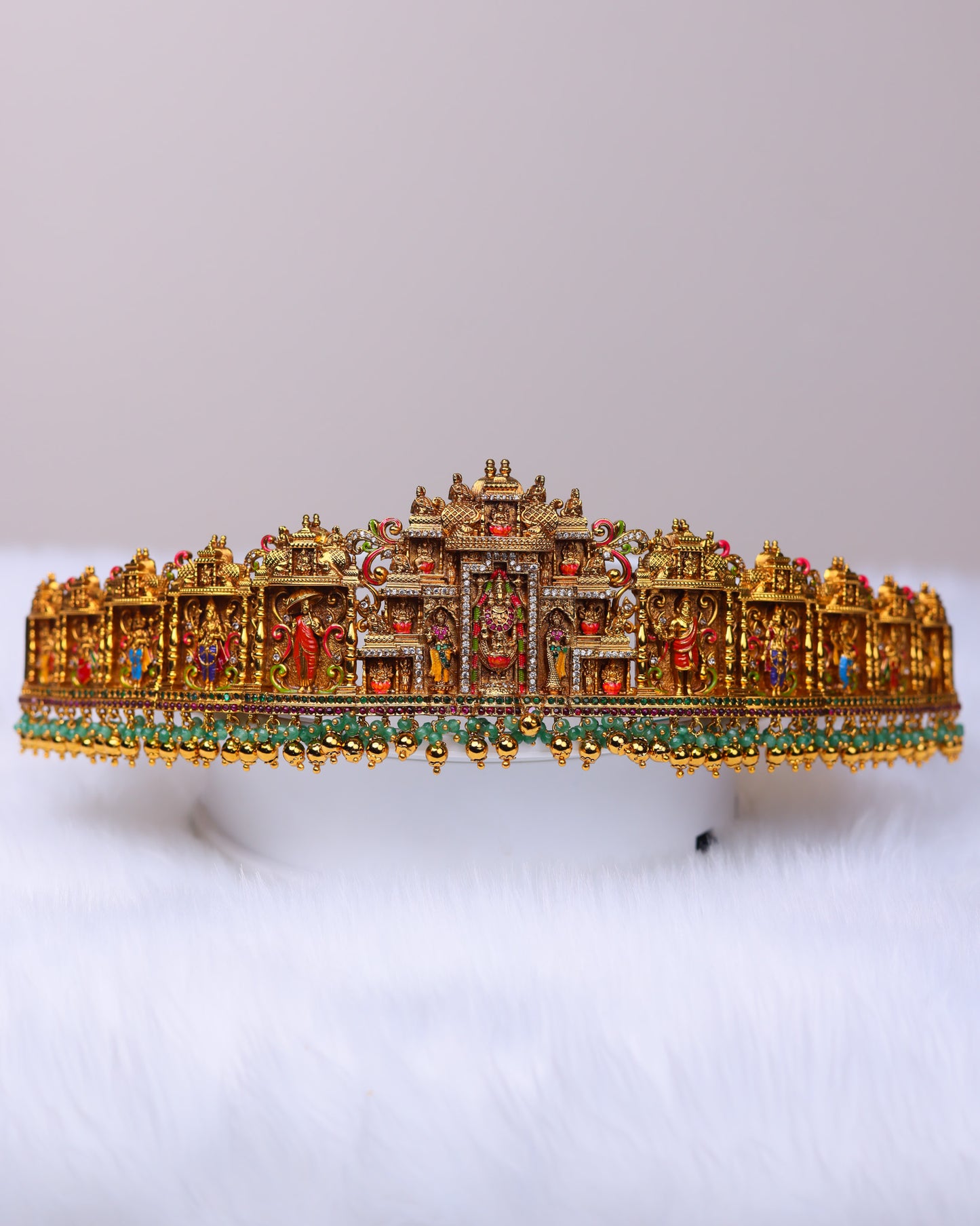 Tirumala Gopura Srinivasa Mahavaibhava Vaddanam- (Premium Masterpiece Edition) – By Suwarnikaa Jewels (Copy)