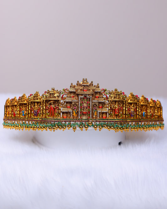 Tirumala Gopura Srinivasa Mahavaibhava Vaddanam- (Premium Masterpiece Edition) – By Suwarnikaa Jewels (Copy)