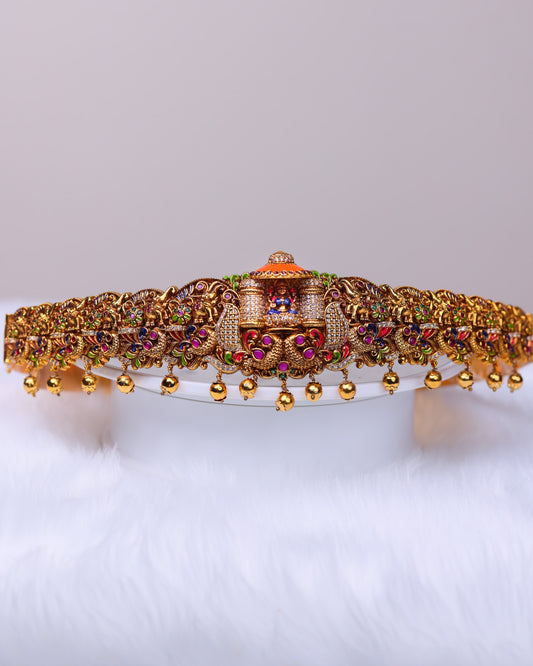 Sri Mahalakshmi Mandapa Vaibhava Vaddanam - (Premium Masterpiece Edition) – By Suwarnikaa Jewels