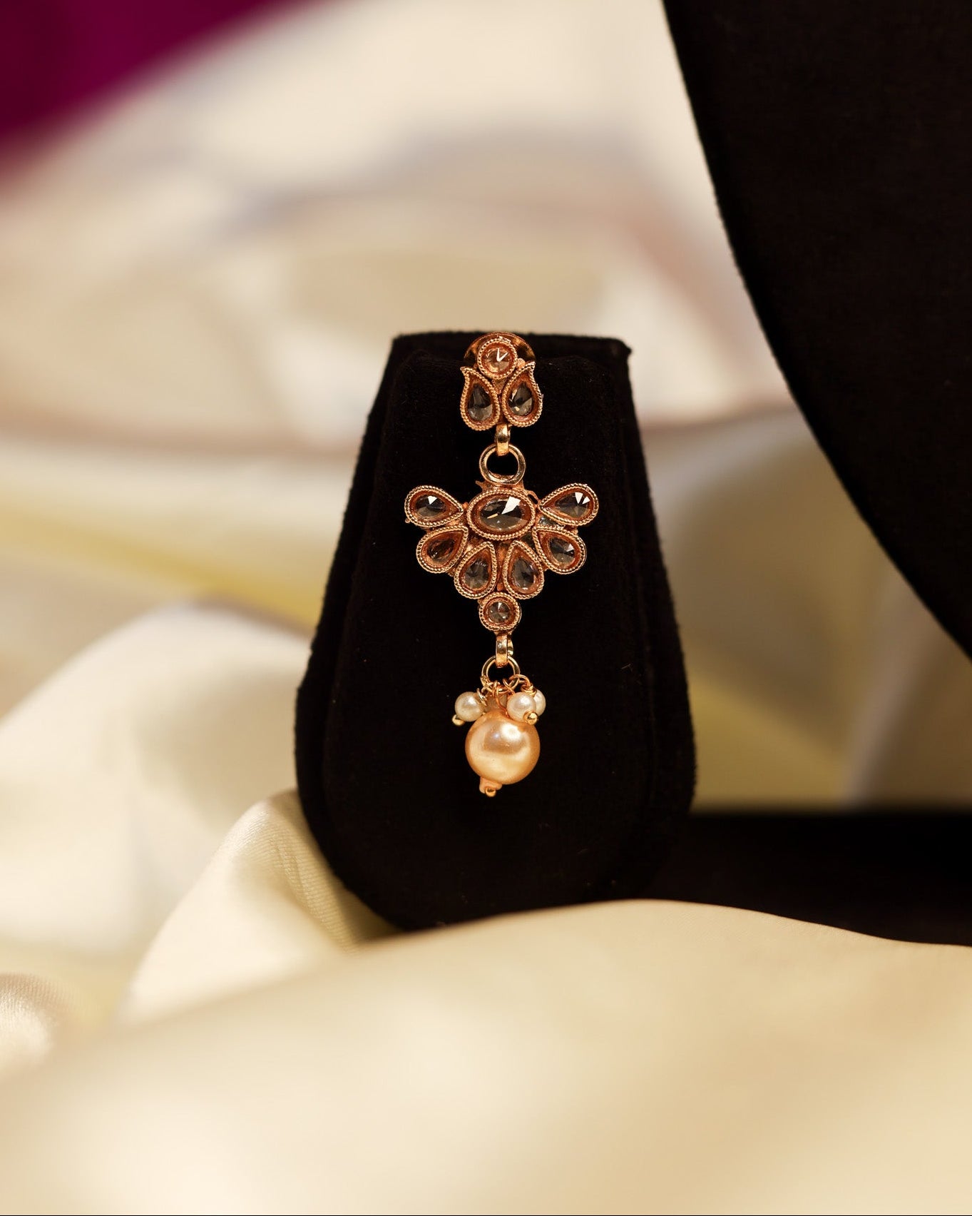 Kanakavalli Grace white pearl by Suwarnikaa Jewels