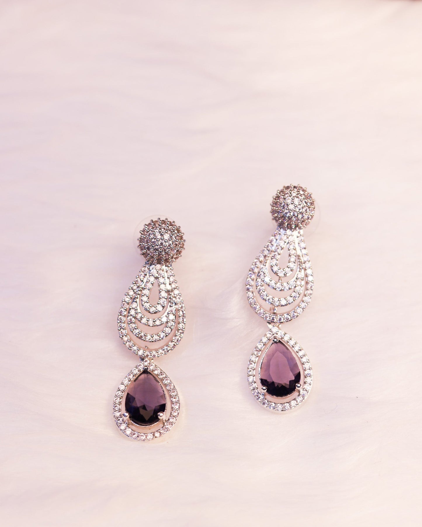 Charulatha Lustre by Suwarnikaa Jewels American Diamond Set