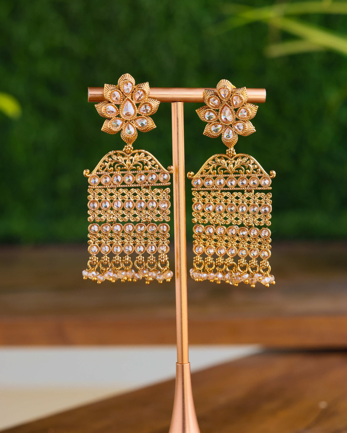 Rajamallika Earrings-– By Suwarnikaa Jewels
