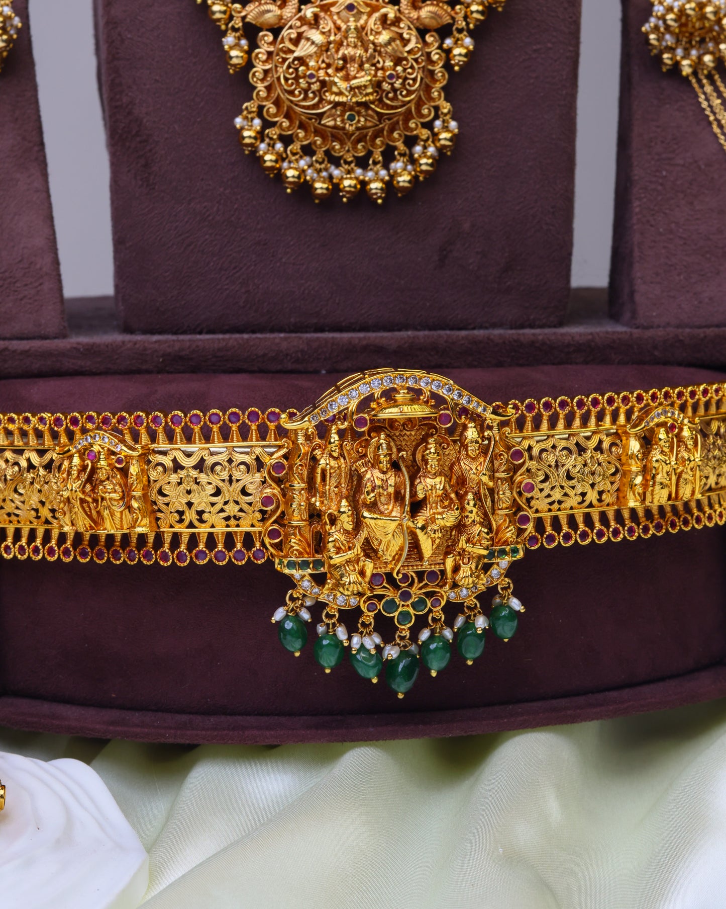 Sri Indira Kanaka Vaibhava Bridal Set - (Premium Masterpiece Edition) – By Suwarnikaa Jewels