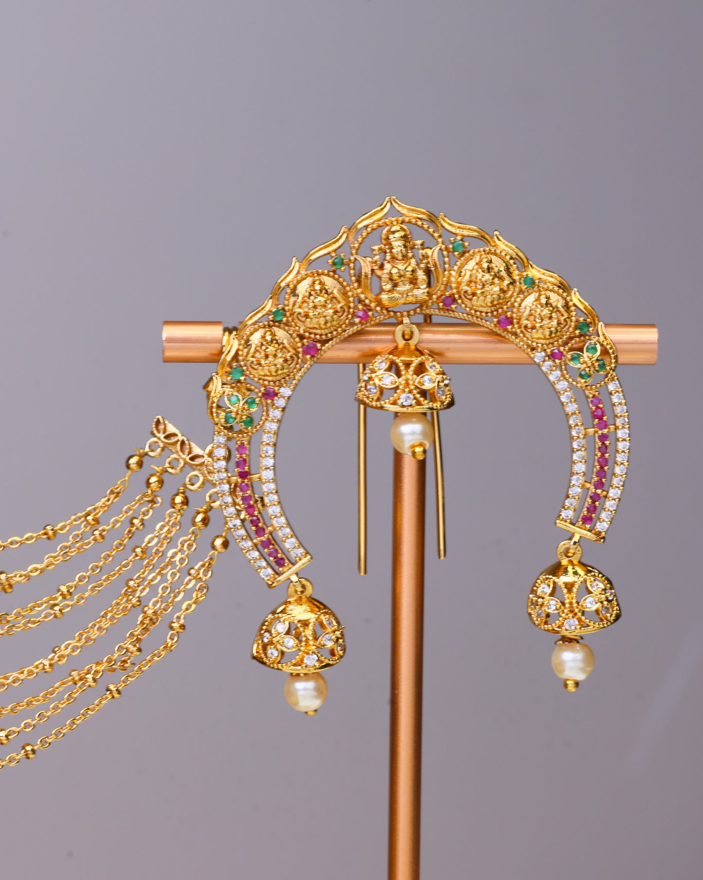 Sri Indira Kanaka Vaibhava Bridal Set - (Premium Masterpiece Edition) – By Suwarnikaa Jewels