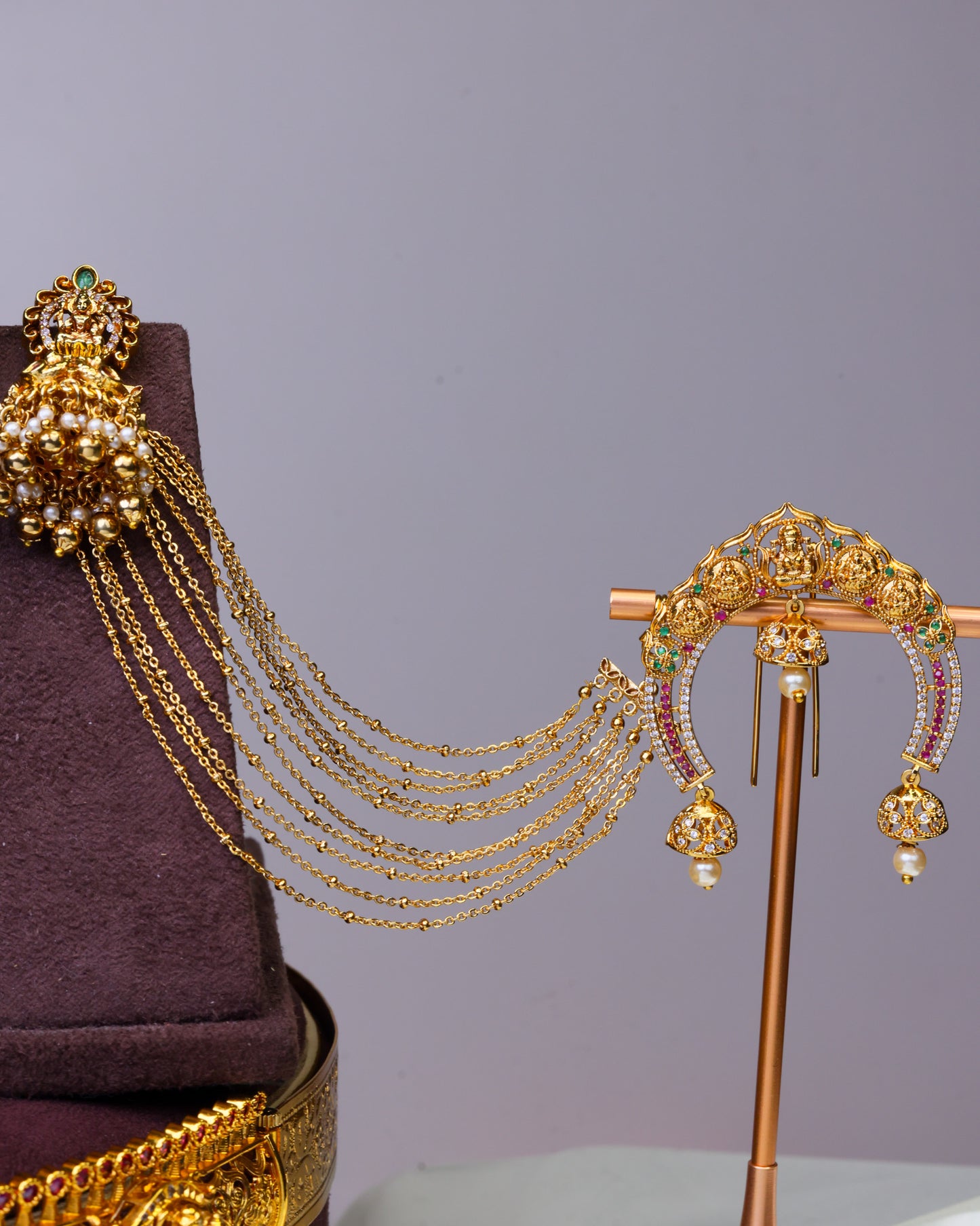 Sri Indira Kanaka Vaibhava Bridal Set - (Premium Masterpiece Edition) – By Suwarnikaa Jewels