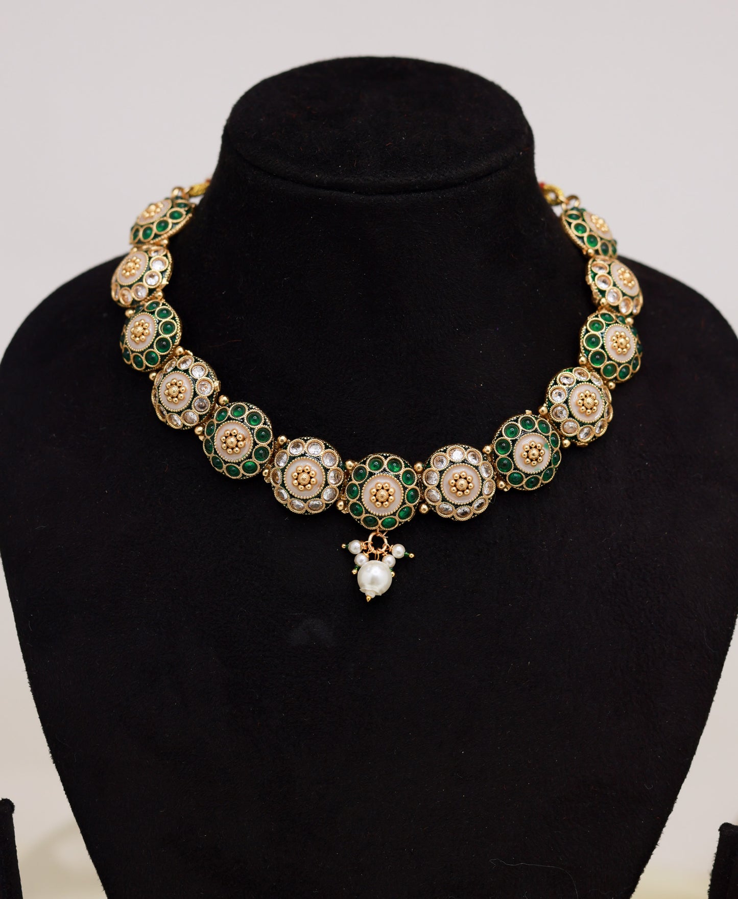 Amruthanjali Green by Suwarnikaa Jewels