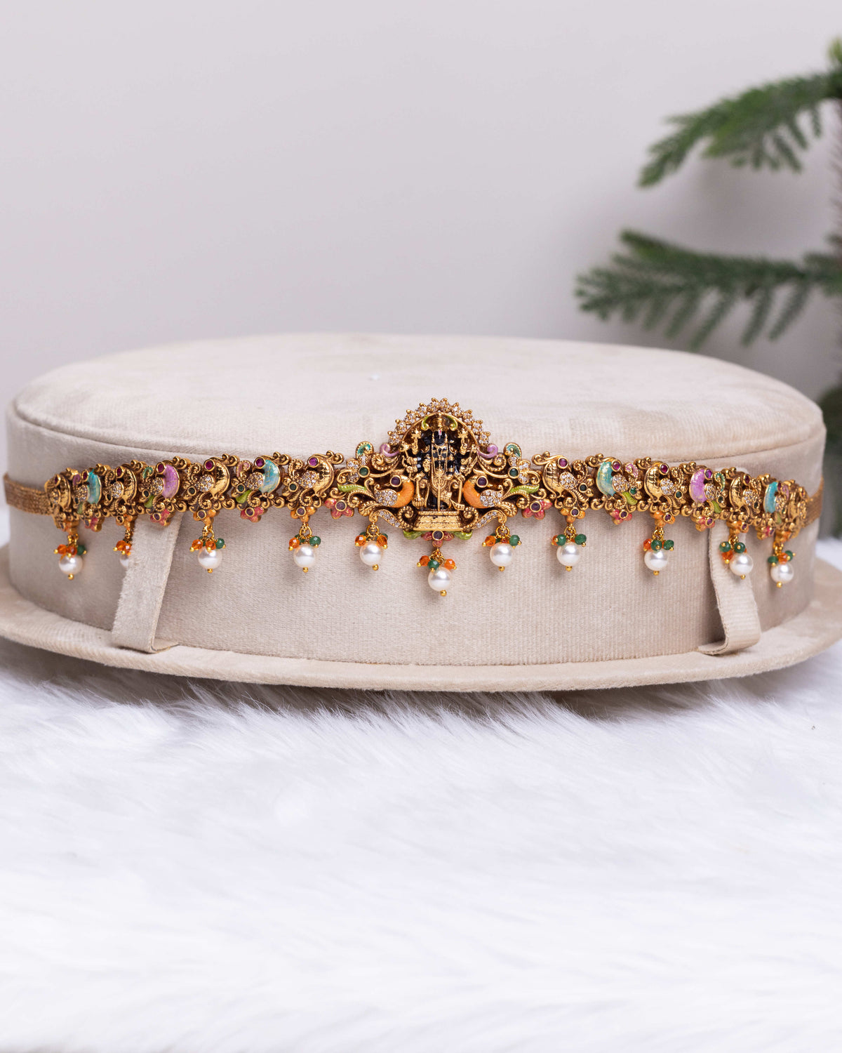 Sri Venkateswara Swamy Vaddanam – Exclusive Edition by Suwarnikaa Jewels