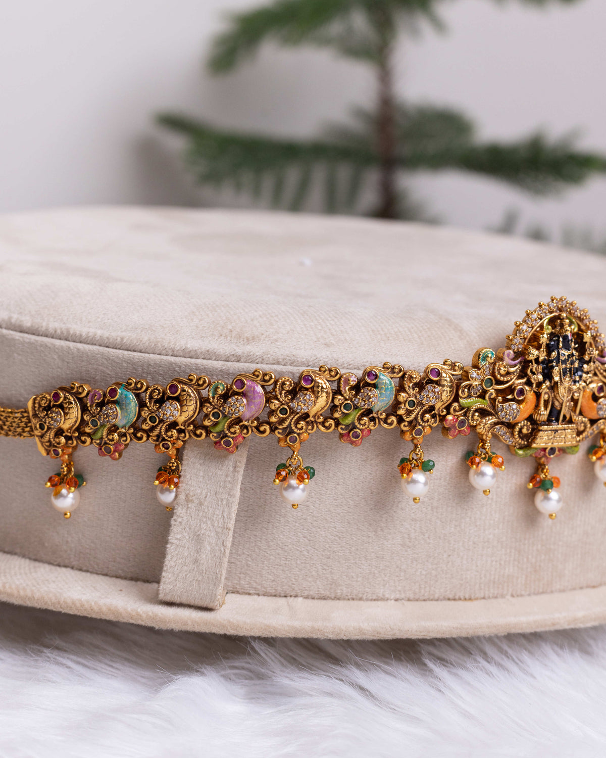 Sri Venkateswara Swamy Vaddanam – Exclusive Edition by Suwarnikaa Jewels