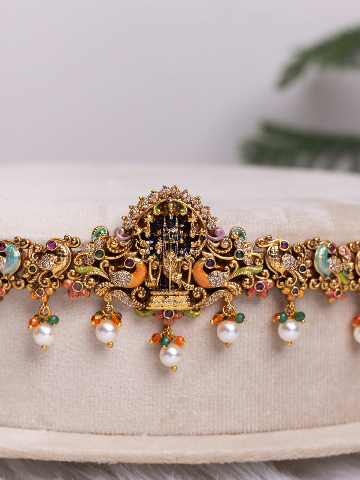 Sri Venkateswara Swamy Vaddanam – Exclusive Edition by Suwarnikaa Jewels