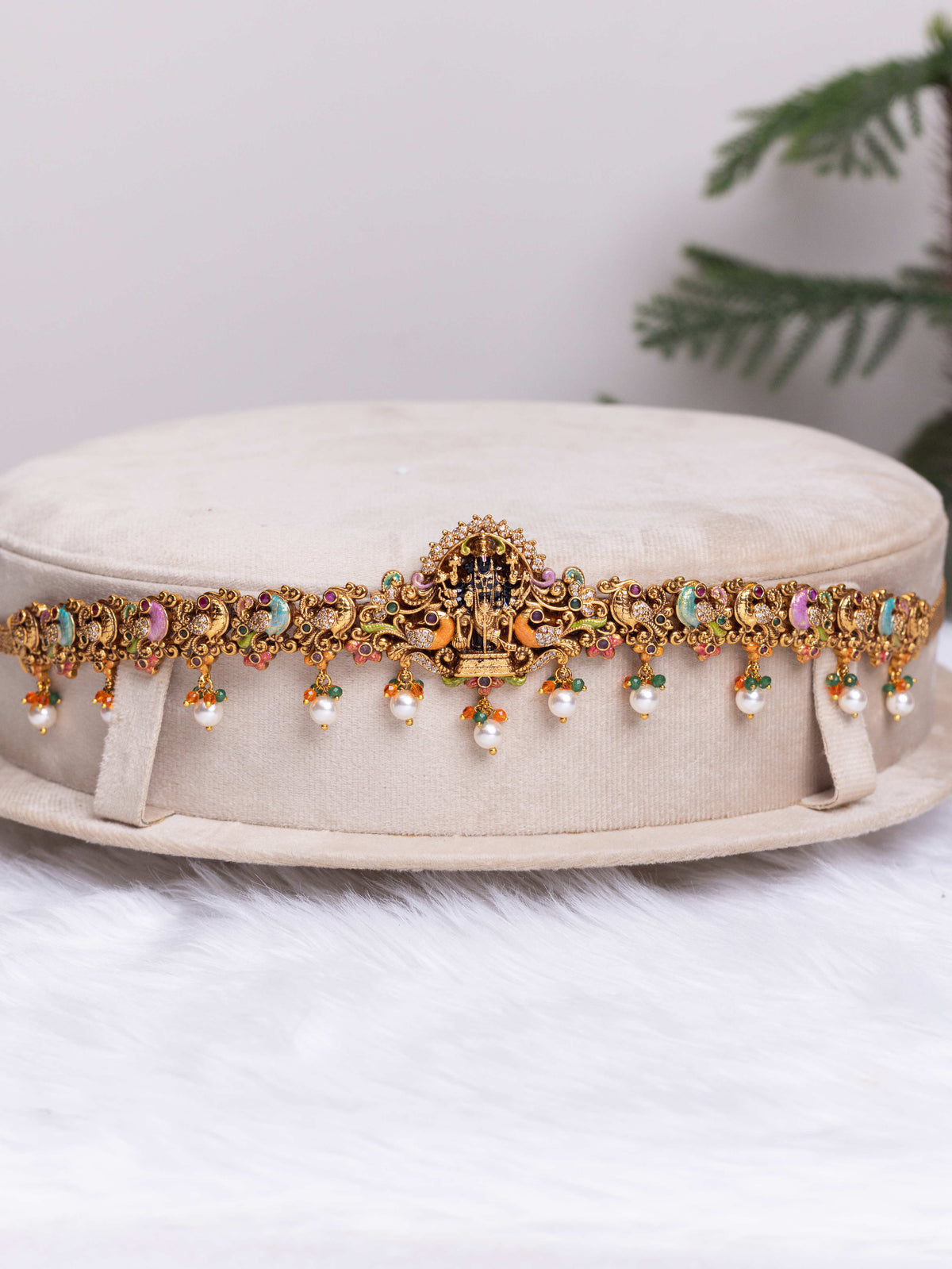 Sri Venkateswara Swamy Vaddanam – Exclusive Edition by Suwarnikaa Jewels