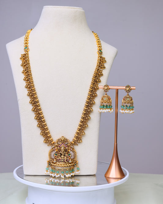 Lakshmi Padma Vilasa Haram by Suwarnikaa jewels