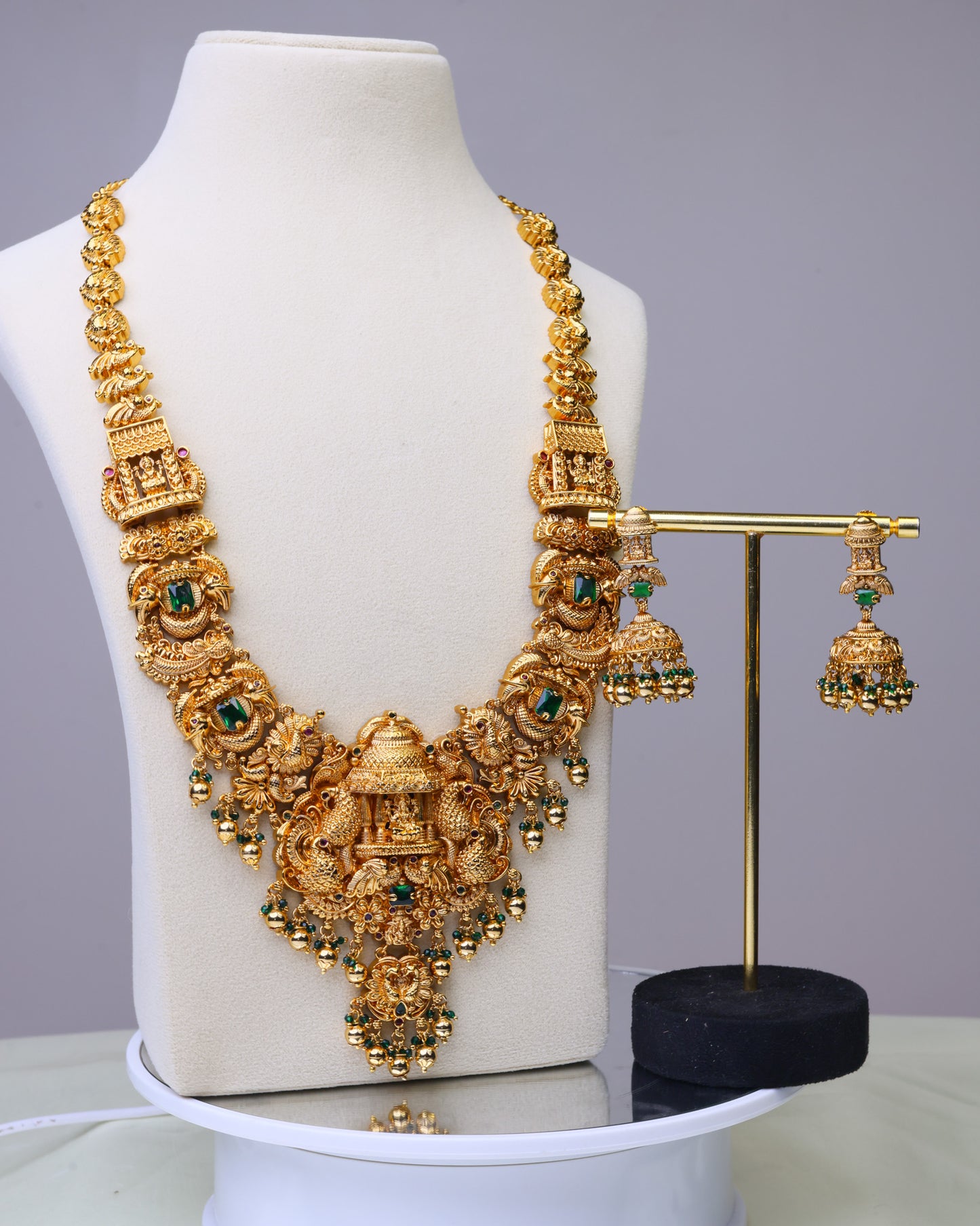 Lakshmi Alankara Grand Haram by Suwarnikaa jewels