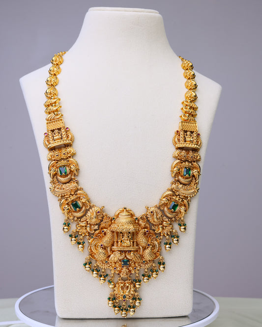 Lakshmi Alankara Grand Haram by Suwarnikaa jewels