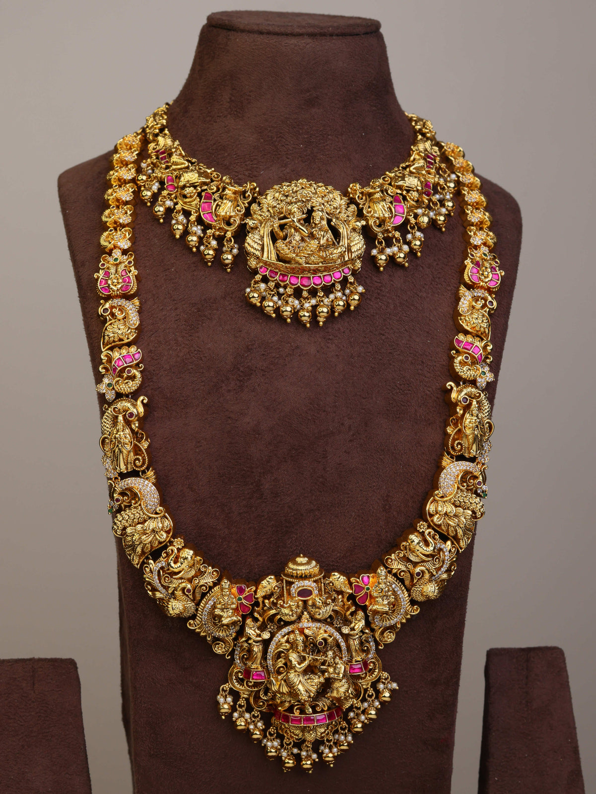 VENUMADHAVA ✨ 👑 GRAND BRIDAL SET 👑– By Suwarnikaa Jewels