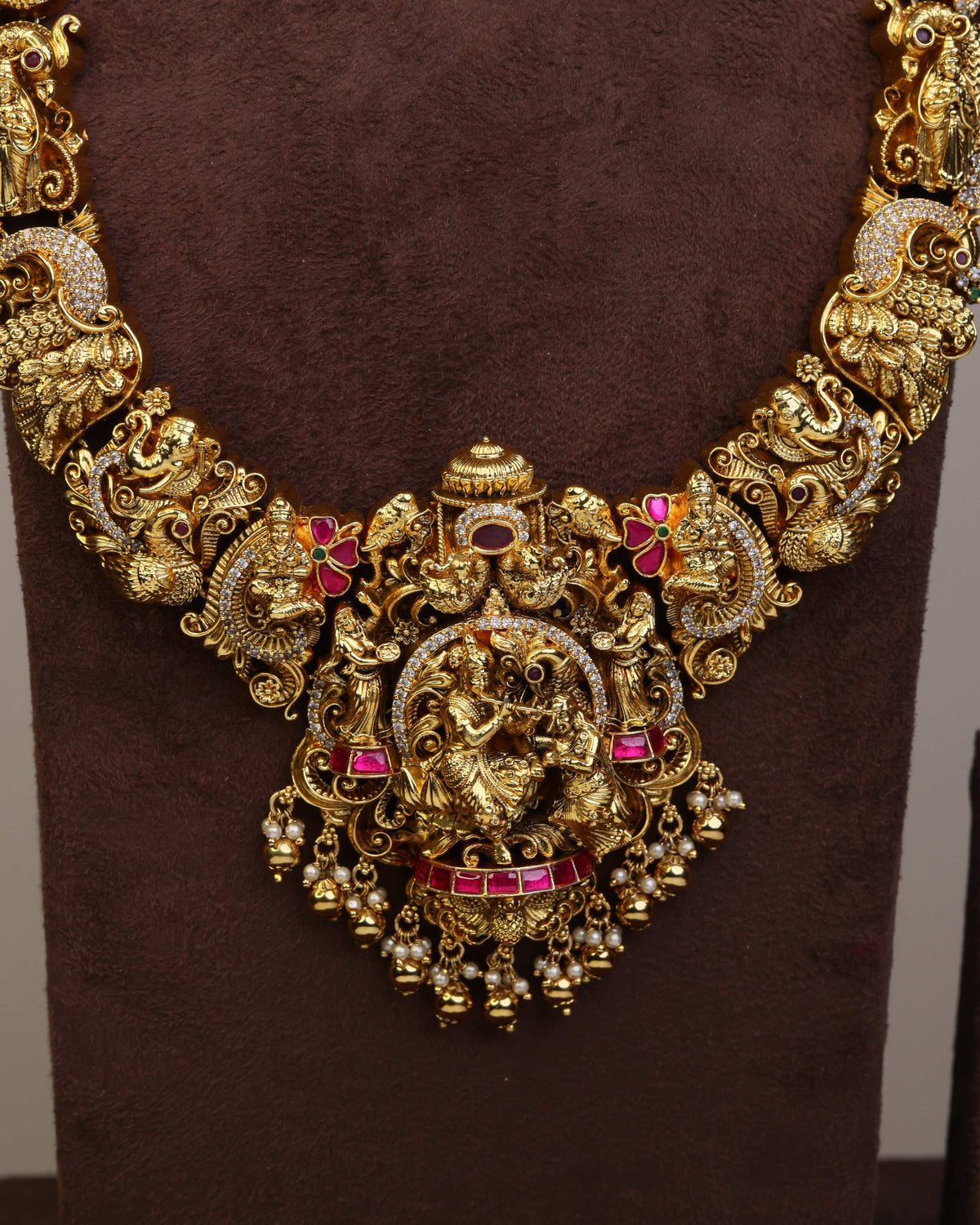 VENUMADHAVA ✨ 👑 GRAND BRIDAL SET 👑– By Suwarnikaa Jewels