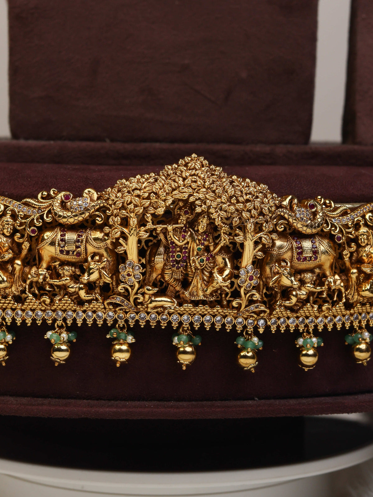 VENUMADHAVA ✨ 👑 GRAND BRIDAL SET 👑– By Suwarnikaa Jewels
