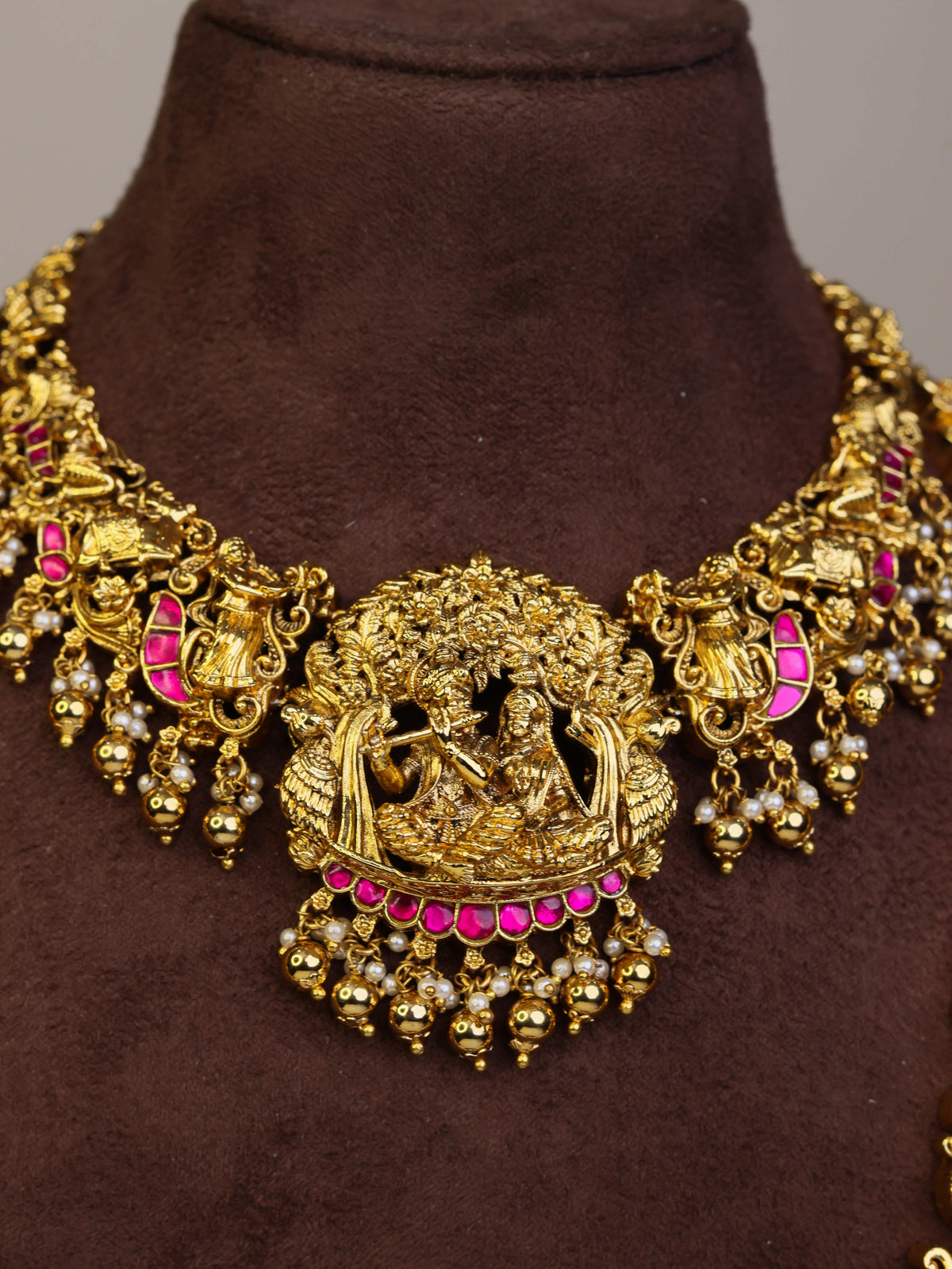 VENUMADHAVA ✨ 👑 GRAND BRIDAL SET 👑– By Suwarnikaa Jewels
