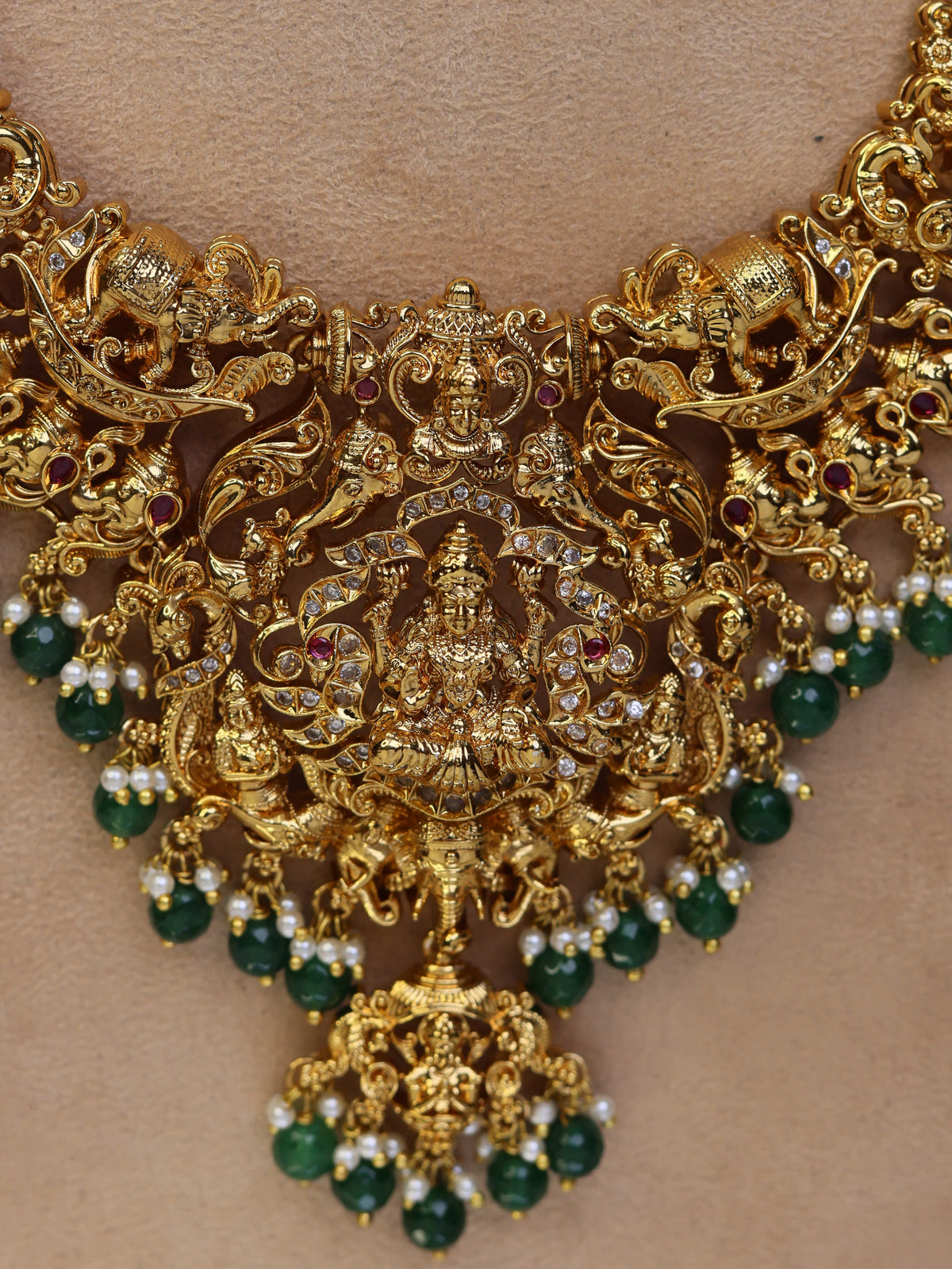 Dhanalakshmi  Grand Bridal set– By Suwarnikaa Jewels