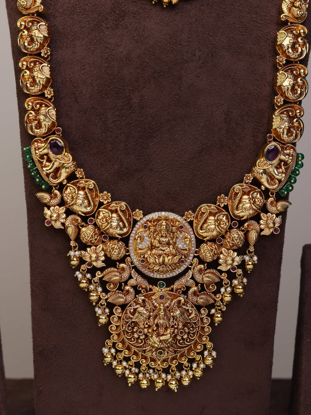 Lakshmi Devi Swarna Mahotsavam Grand Bridal set– By Suwarnikaa Jewels