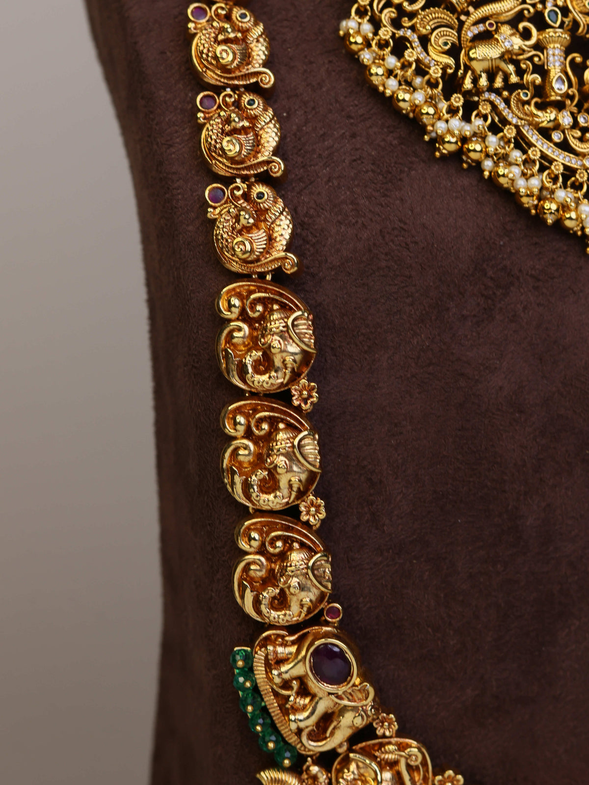 Lakshmi Devi Swarna Mahotsavam Grand Bridal set– By Suwarnikaa Jewels