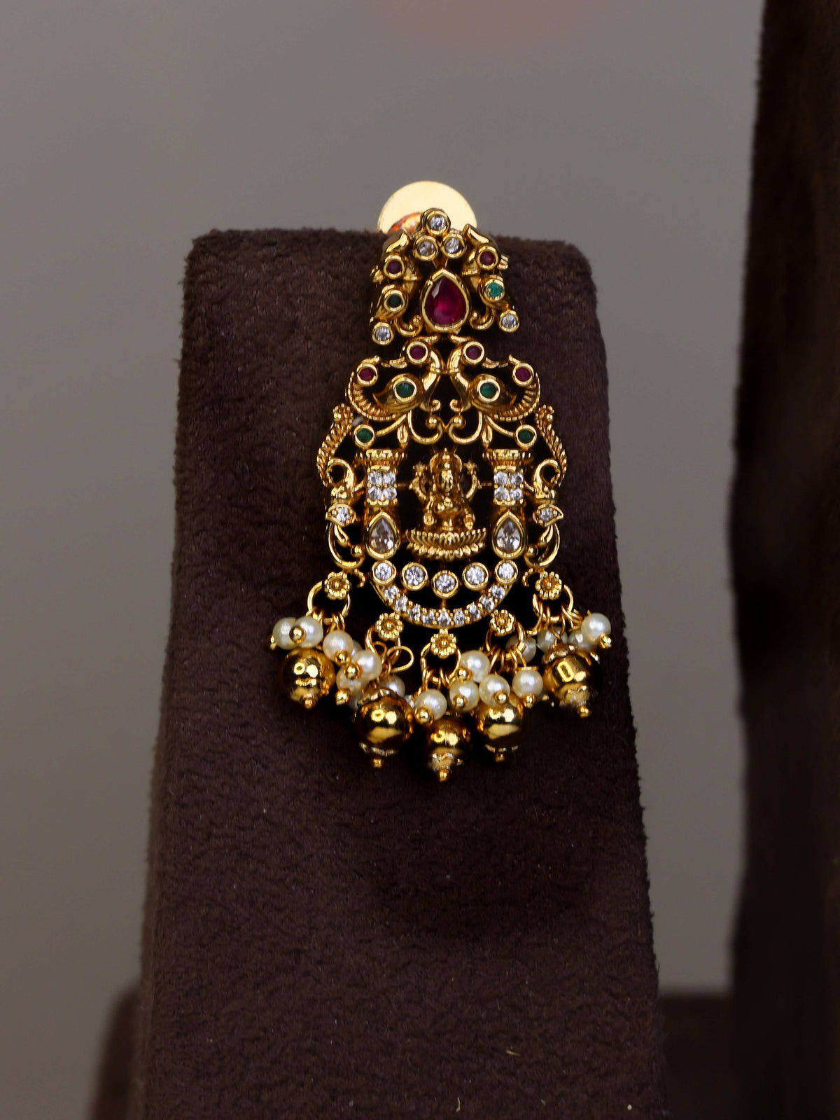 Lakshmi Devi Swarna Mahotsavam Grand Bridal set– By Suwarnikaa Jewels