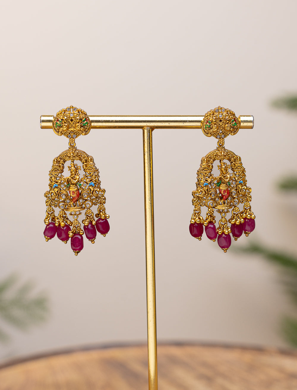Grand Sri Krishna Meenakari choker  - (Premium Masterpiece Edition) – By Suwarnikaa Jewels