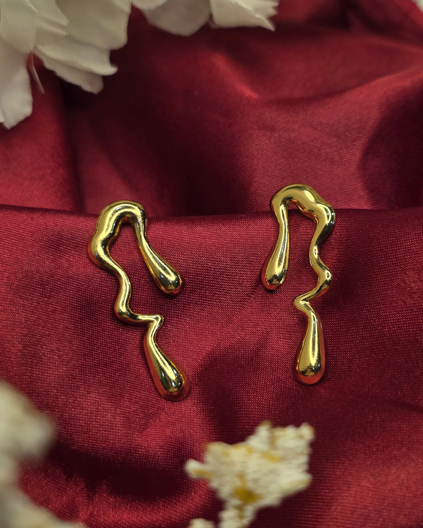 Golden Giggles Earrings By Suwarnikaa Jewels