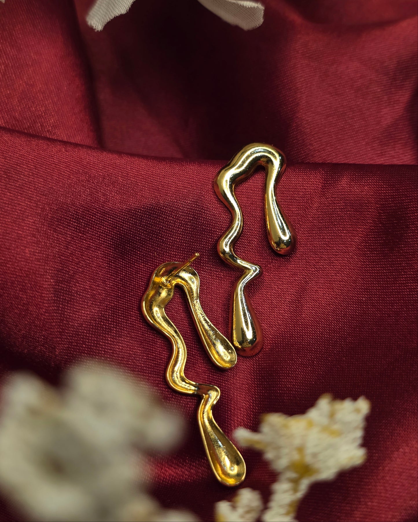 Golden Giggles Earrings By Suwarnikaa Jewels