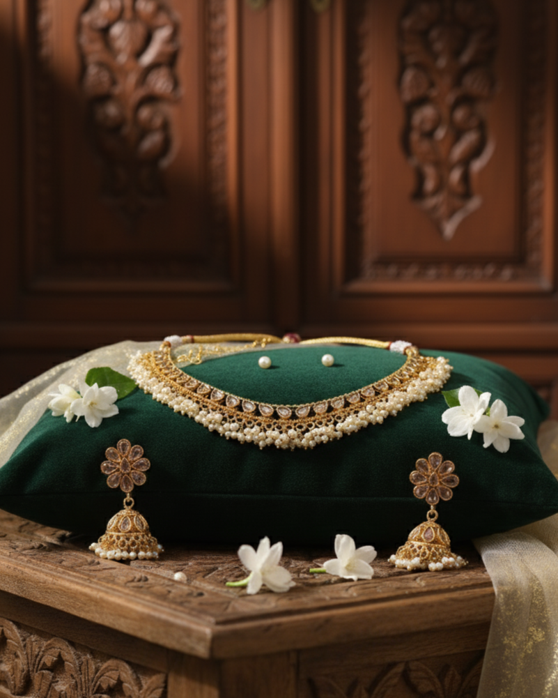 Suwarnikaa’s Chandrarekha Necklace