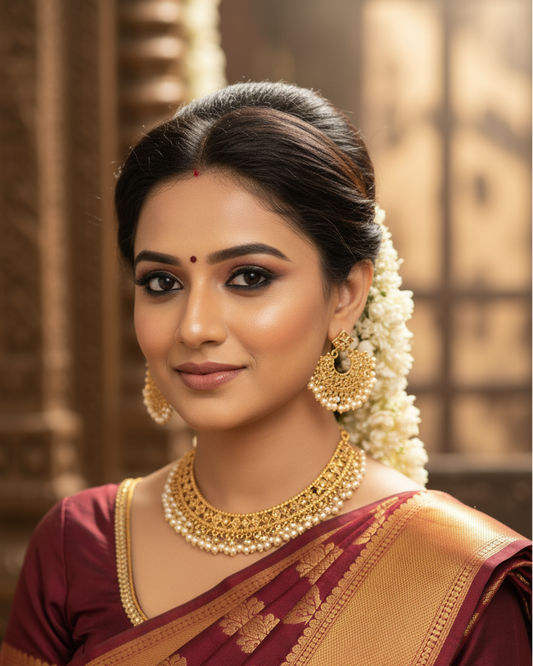 Chandrarekha2.0 Necklace by Suwarnikaa Jewels