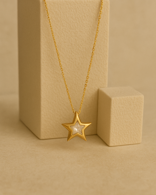 Starlet  white Anti-tarnish chain By Suwarnikaa Jewels