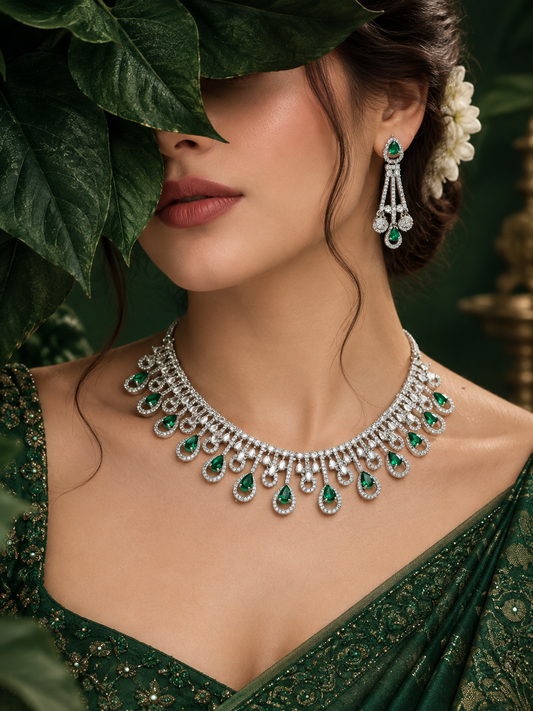 Emerald Charm by suwarnikaa jewels