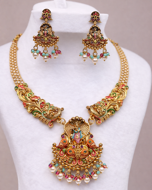 Sri Adisesha Venugopala Ratna Haaram - (Premium Masterpiece Edition) – By Suwarnikaa Jewels