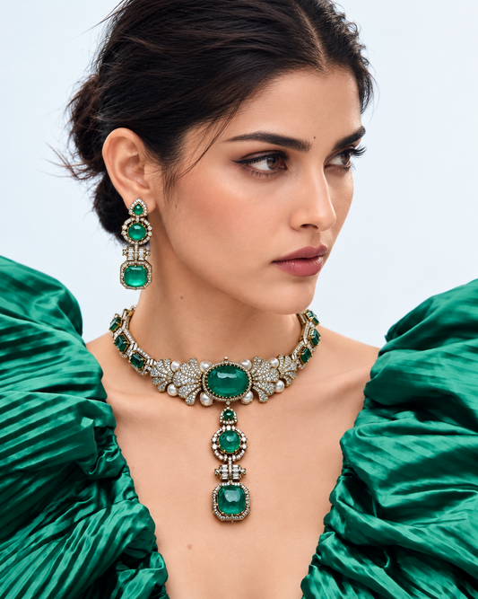 Emerald Obsession by suwarnikaa jewels