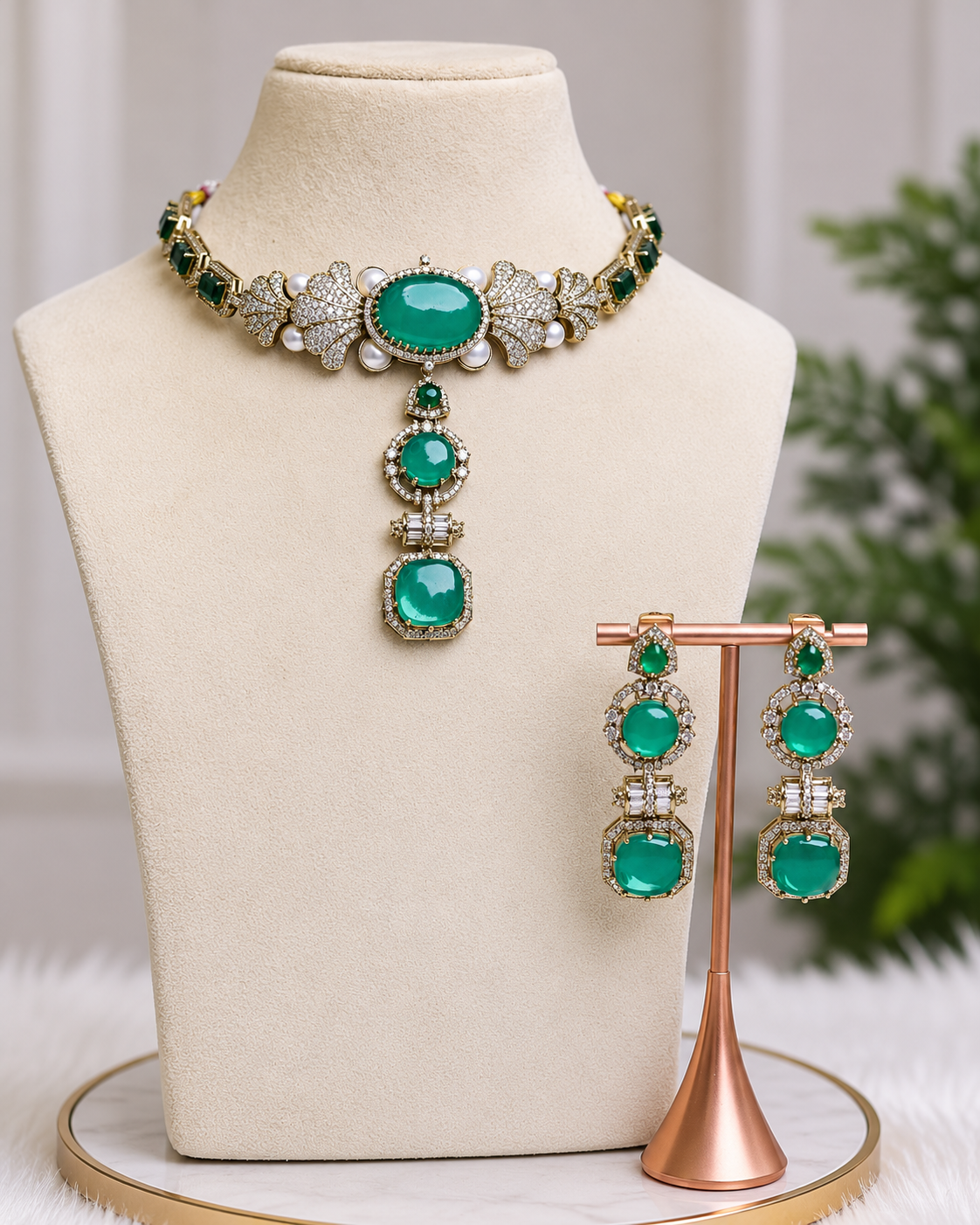 Emerald Obsession by suwarnikaa jewels