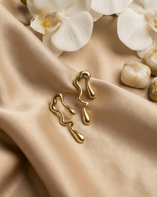 Golden Giggles Earrings By Suwarnikaa Jewels