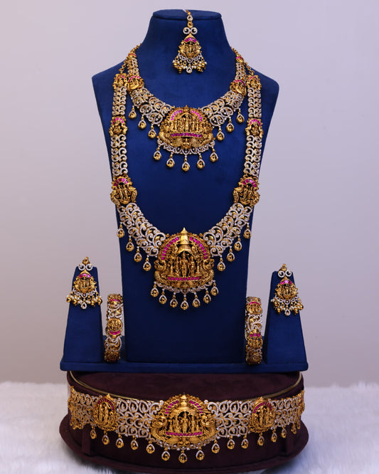 Sri Kalyana Rama Full Bridal Set - (Premium Masterpiece Edition) – By Suwarnikaa Jewels