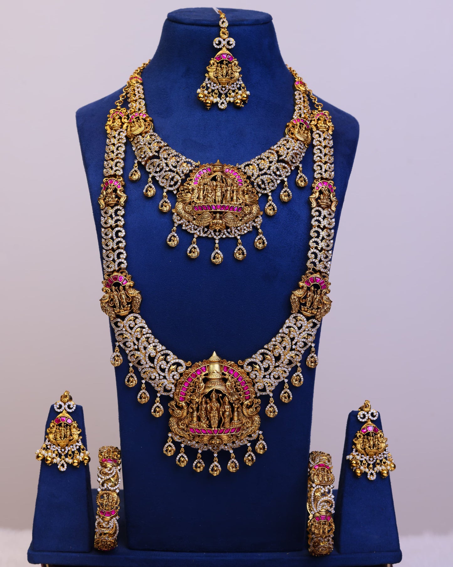 Sri Kalyana Rama Full Bridal Set - (Premium Masterpiece Edition) – By Suwarnikaa Jewels