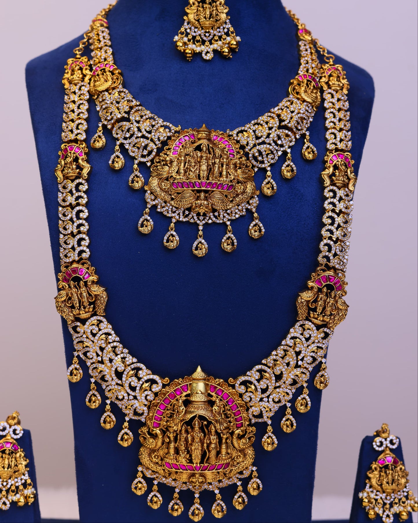 Sri Kalyana Rama Full Bridal Set - (Premium Masterpiece Edition) – By Suwarnikaa Jewels