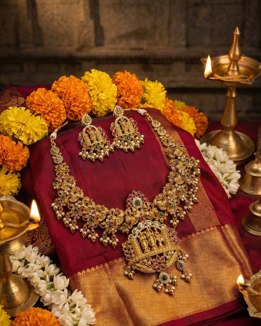 Kalyana Rama Haaram temple jewellery